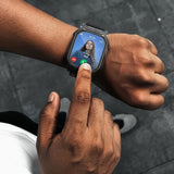 Spigen Lite Fit Pro & Hærdet Glas Til Apple Watch Ultra 1 / 2 / 3 / 4 (49 Mm) Matsort