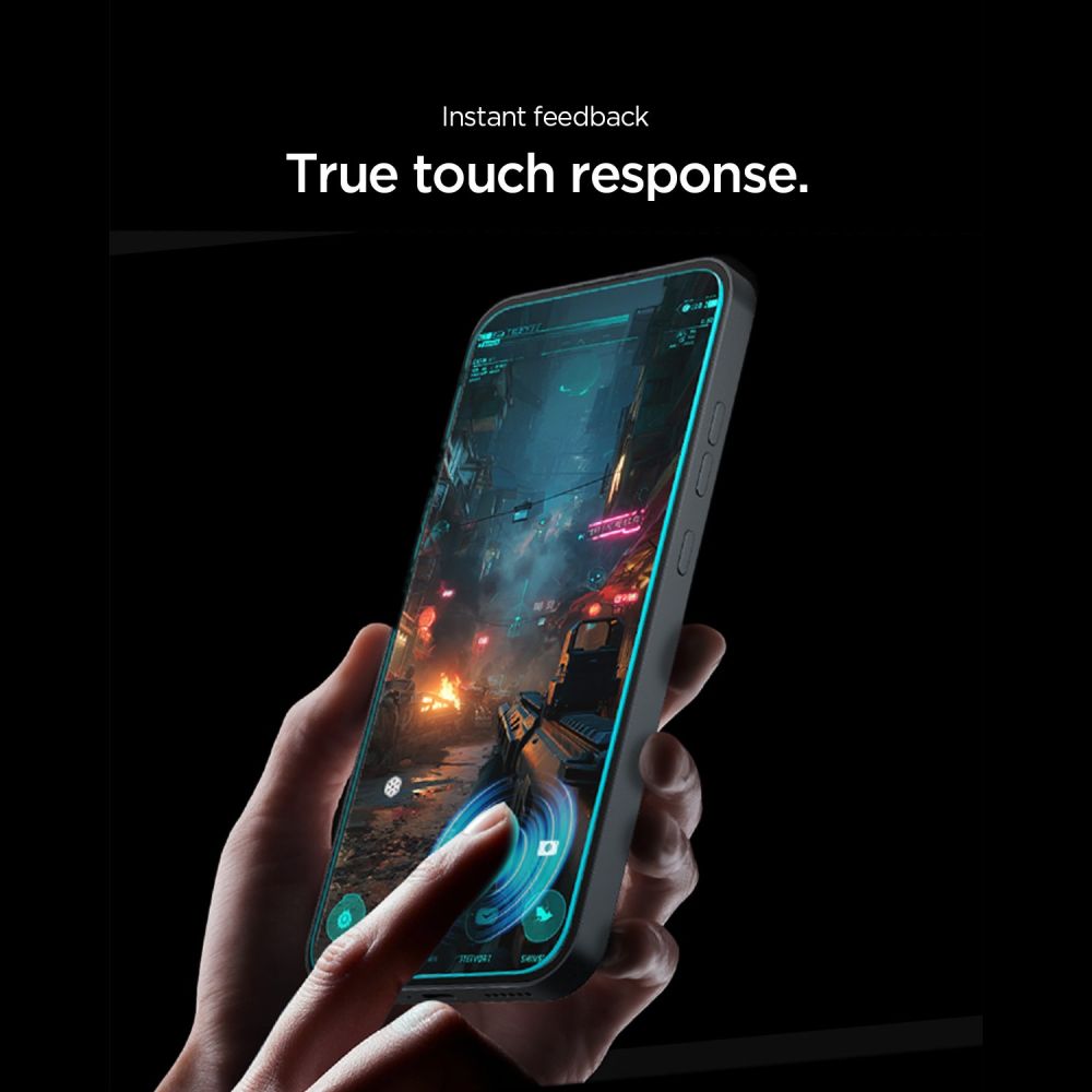 Hærdet Glas Spigen Glas.Tr Ez Fit Pro Ac 2 Pack Ingenting Phone 4 A Clear