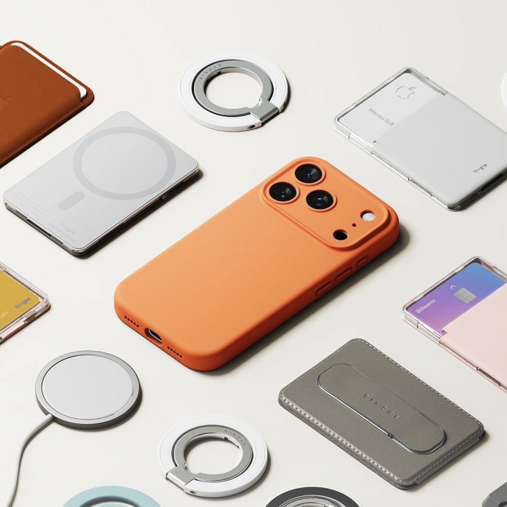 Ringke Silikone Magnetisk Magsafe Iphone 17 Pro Max Tangerine
