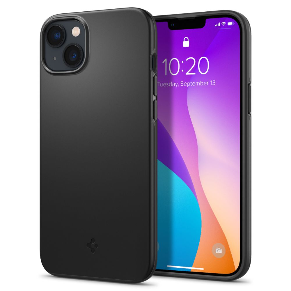 Spigen Thin Fit Iphone 14 Plus / 15 Plus Sort