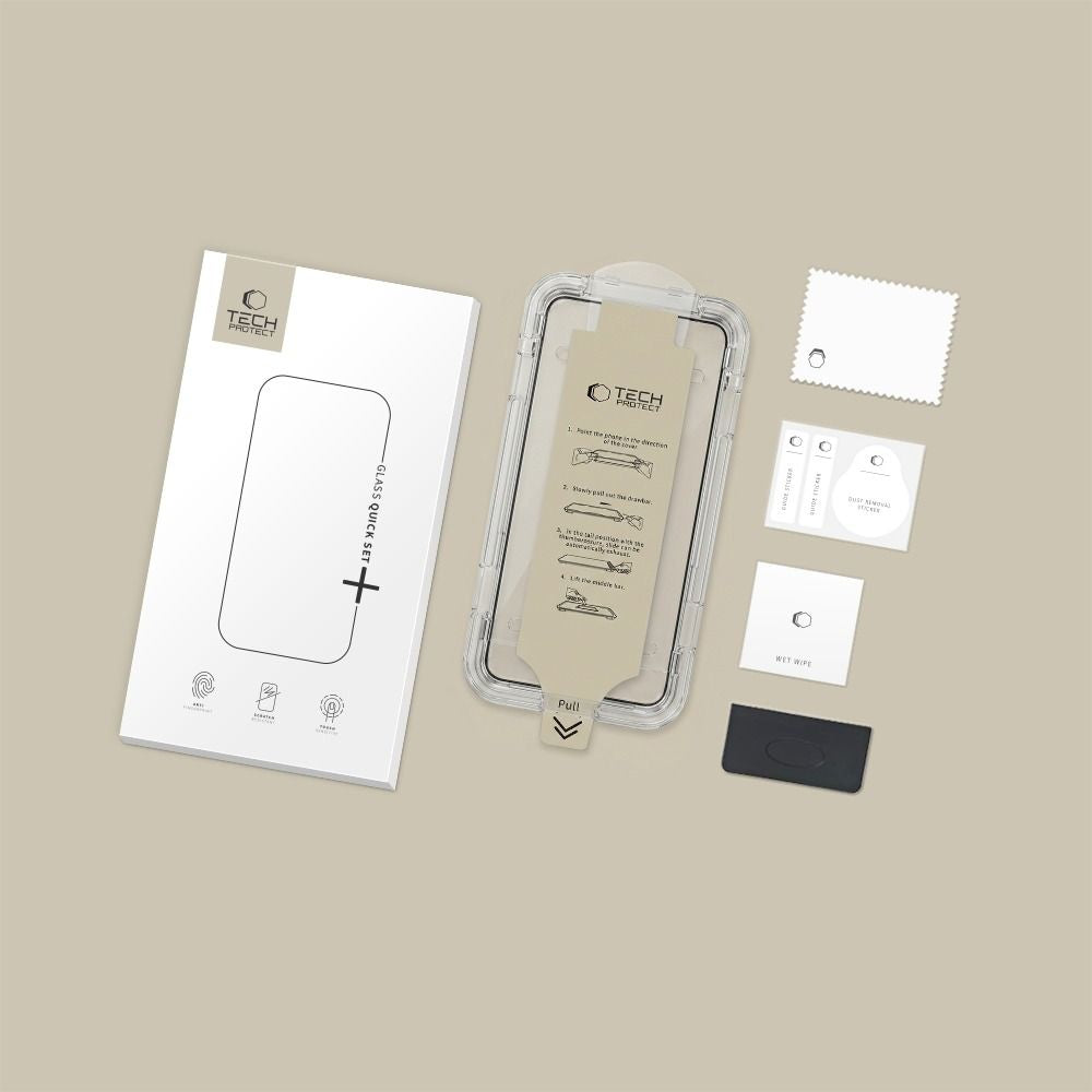 Antireflektivt Glas Antyrefleksyjne Tech Protect Quick Set Ar+ Galaxy S26 Sort