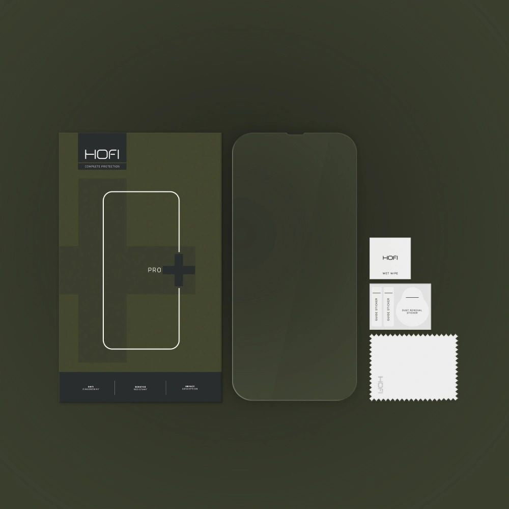 Hybridglas Hofi Hybrid Pro+ Iphone 13 / 13 Pro / 14 / 16 E / 17 E Clear