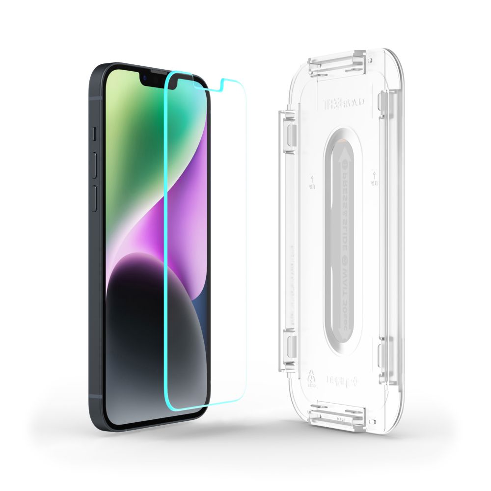 Hærdet Glas Spigen Glas.Tr ”Ez Fit” Iphone 13 / 13 Pro / 14 / 16 E / 17 E Clear
