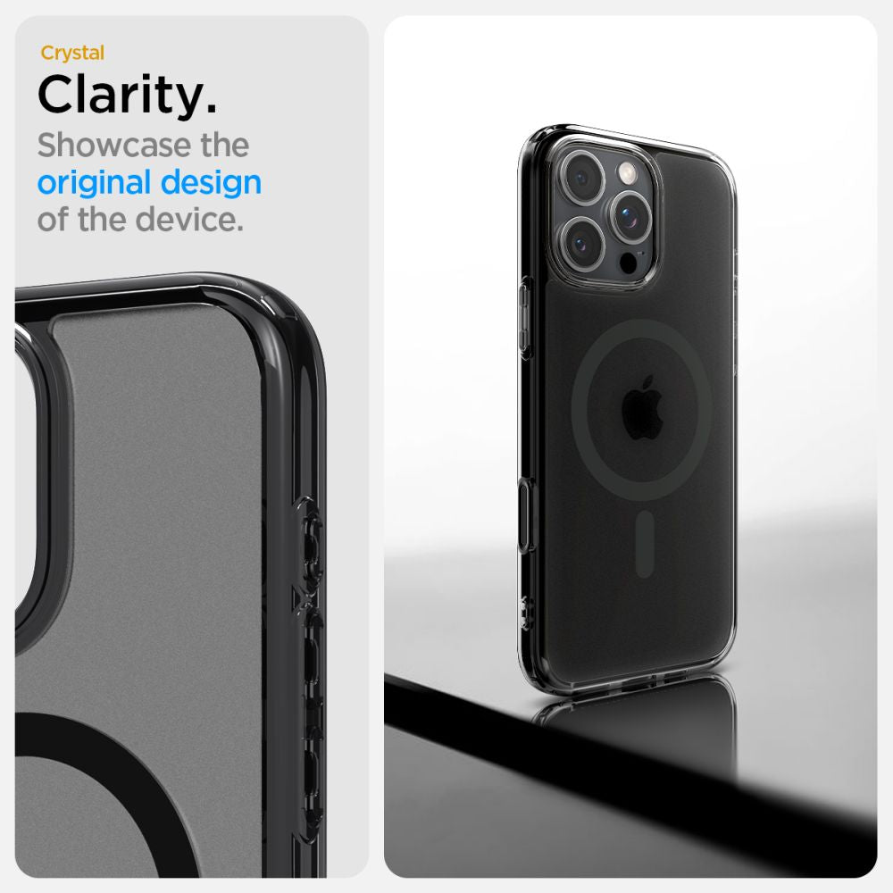 Spigen Ultra Hybrid 'T' Magsafe Iphone 16 Pro Frost Sort