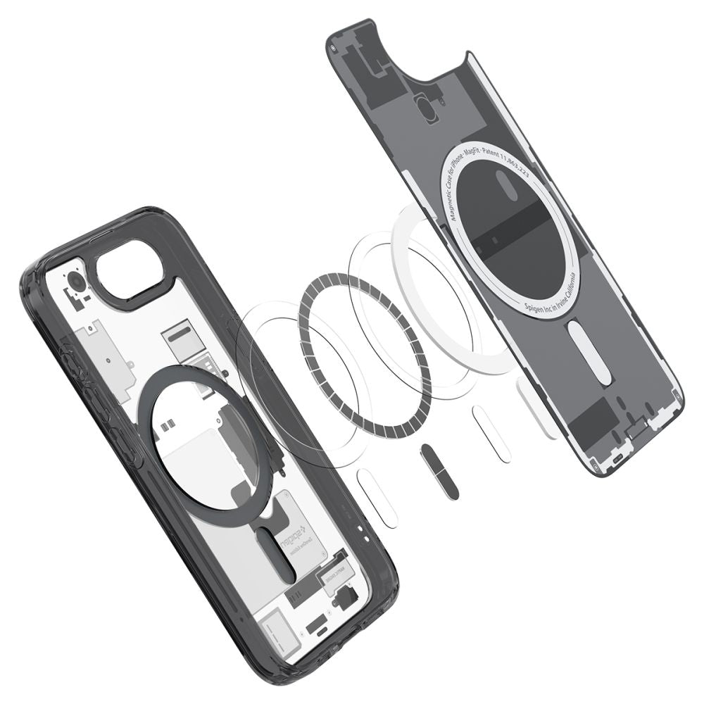 Spigen Ultra Hybrid Magsafe Iphone 16 E / 17 E Zero One Sort