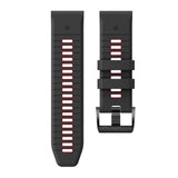 Tech Protect Iconband Pro Garmin Fenix 5 X / 5 X Plus / 6 X / 6 X Pro / 7 X / 8 / 8 Pro / 9 / 9 Pro (51 Mm) Sort/Rød