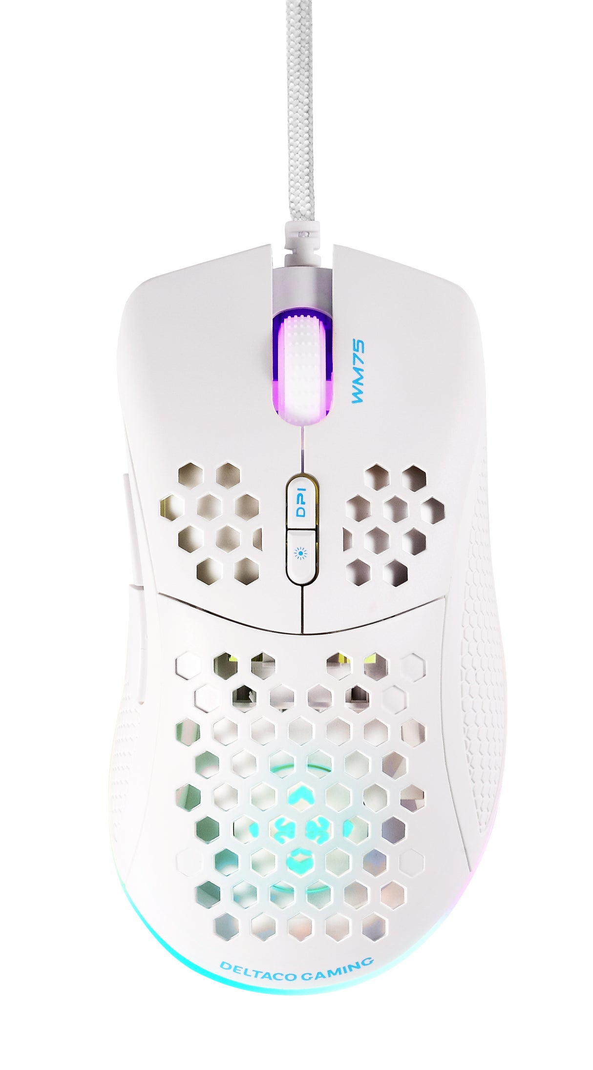 Deltaco Gaming WM75 lightweight mouse, white