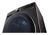 LG RH18U8JVCW tørretumbler Fritstående Front-læsning 18 kg Sort