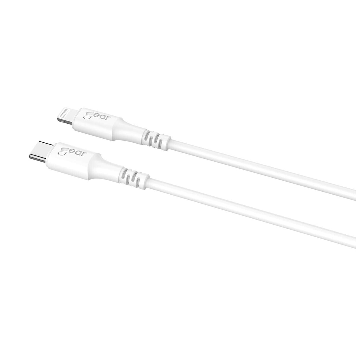 Gear Ladekabel USB-C til Lightning 1m Hvid MFI C94
