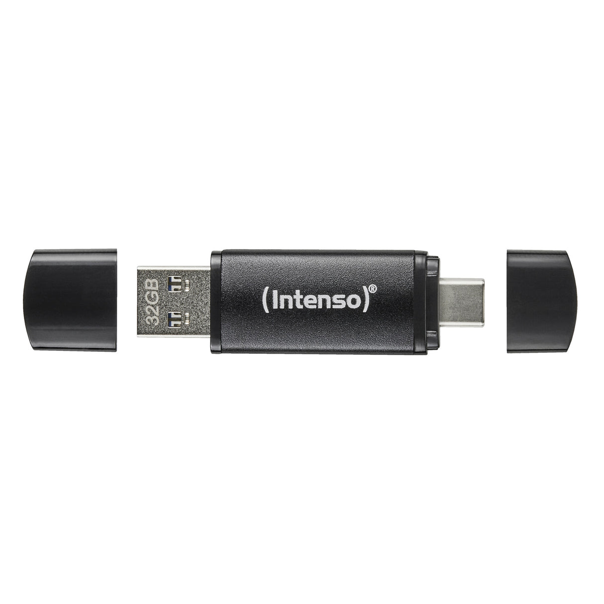 Intenso 3544491 USB-nøgle 128 GB USB Type-A / USB Type-C 3.2 Gen 1 (3.1 Gen 1) Sort