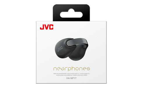 JVC Nearphone Headset True Wireless Stereo (TWS) Øre-clip-on Opkald/musik Bluetooth Sort