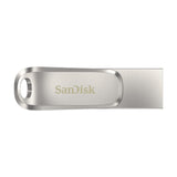 SanDisk Ultra Dual Drive Luxe USB-nøgle 512 GB USB Type-A / USB Type-C 3.2 Gen 1 (3.1 Gen 1) Rustfrit stål