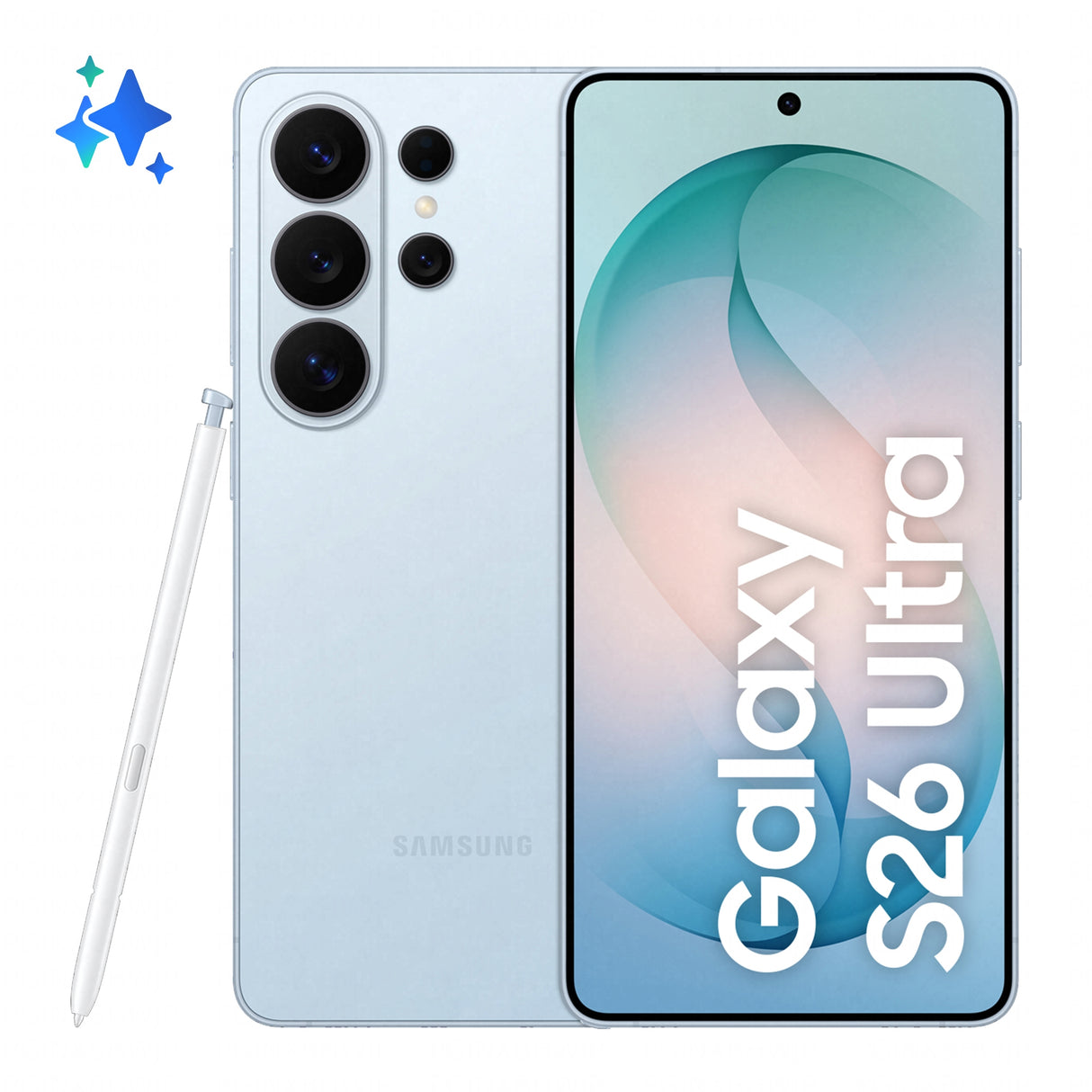 Samsung Galaxy S26 Ultra 17,5 cm (6.9") Dual SIM Android 16.0 5G USB Type-C 12 GB 512 GB 5000 mAh Blå
