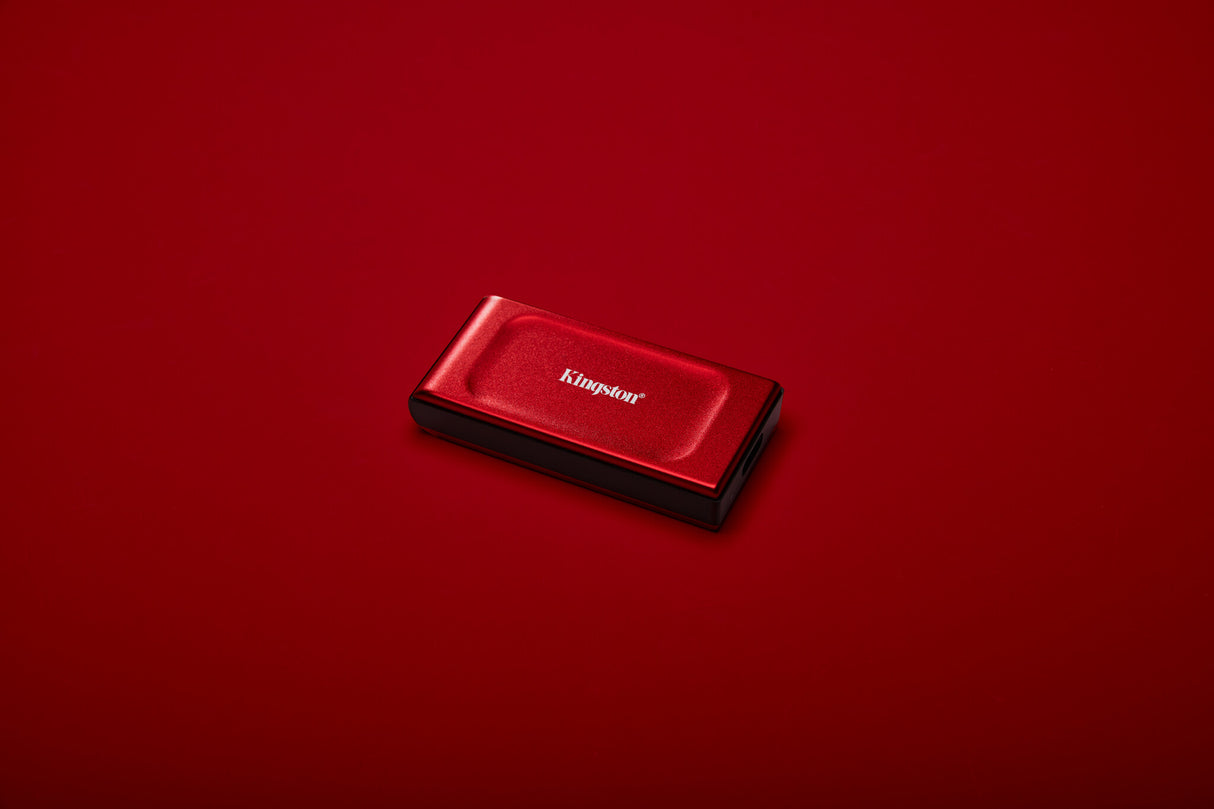 Kingston Technology 1 TB XS1000 Red External USB 3.2 Gen 2 – Bærbart SSD-drev