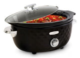 FRITEL Family Slow cooker 3.3liter 150W Sort/krom