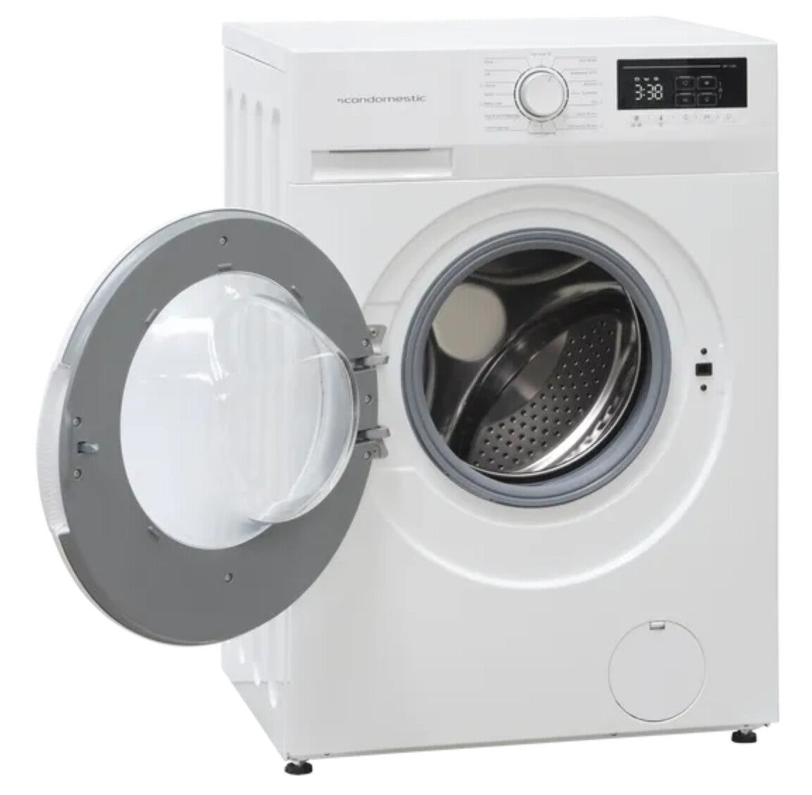 ScanDomestic WMF2408WA vaskemaskine Front-læsning 8 kg 1400 rpm Hvid