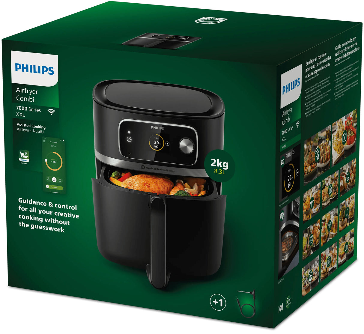 Philips 7000 series HD9880/90 Airfryer Combi XXL Connected