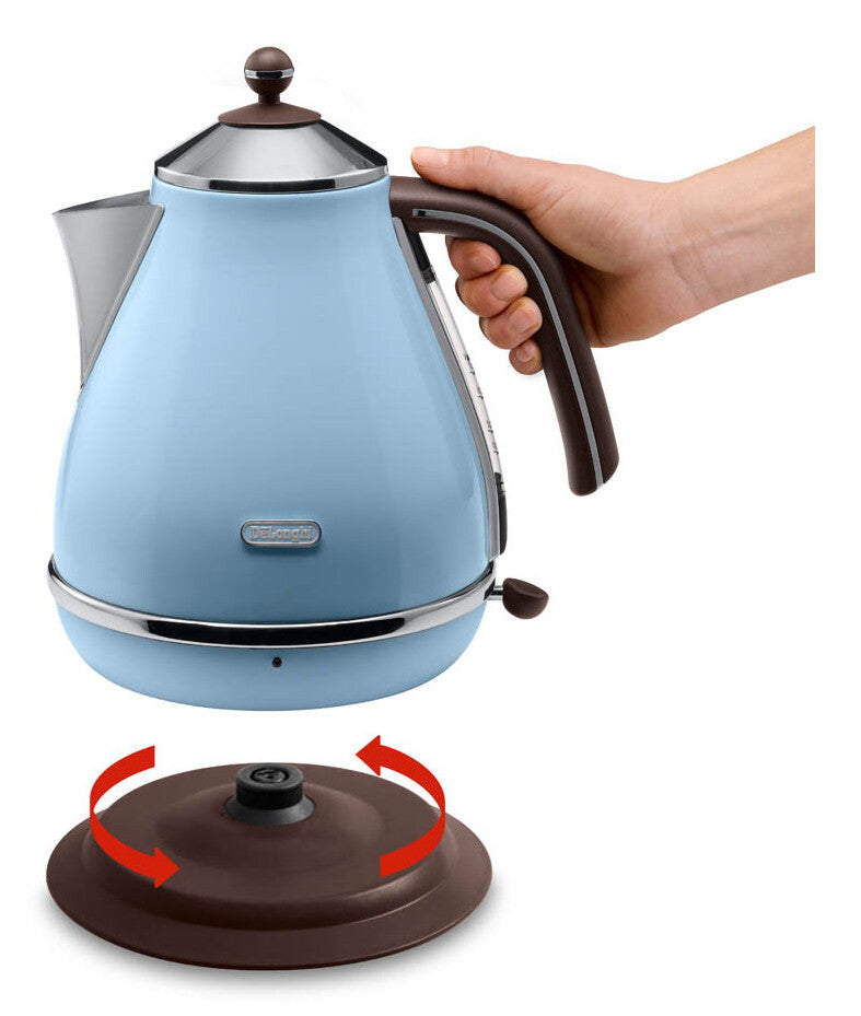 De'Longhi KBOV 2001.AZ electric kettle 1.7 L 2000 W Blue