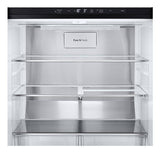 LG InstaView GMG860EPBE side-by-side køle-fryseskab Fritstående 508 L Sort