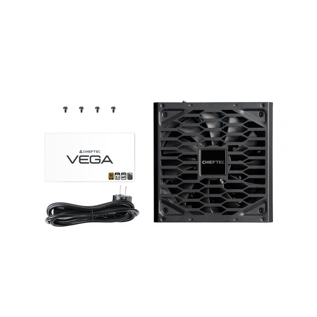 Chieftec Vega 750W Series PPG-750-S enhed til strømforsyning 20+4 pin ATX ATX Sort