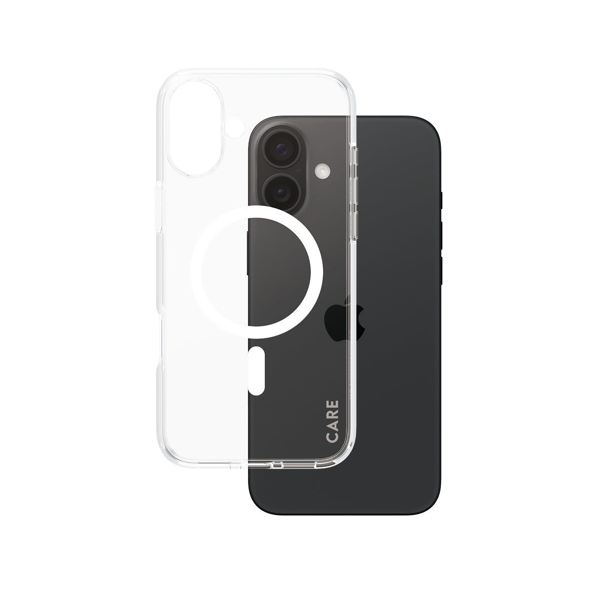 PanzerGlass CARE by ® Flagship Case Transparent Urban Combat m. Hvid MagSafe iPhone 16 Plus