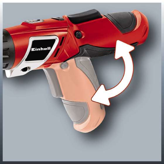 Einhell TC-SD 3,6 Li 200 rpm Sort, Rød