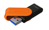 Kingston Technology DataTraveler 256 GB Portable USB 3.2 Gen 1 Exodia S (sort/orange)