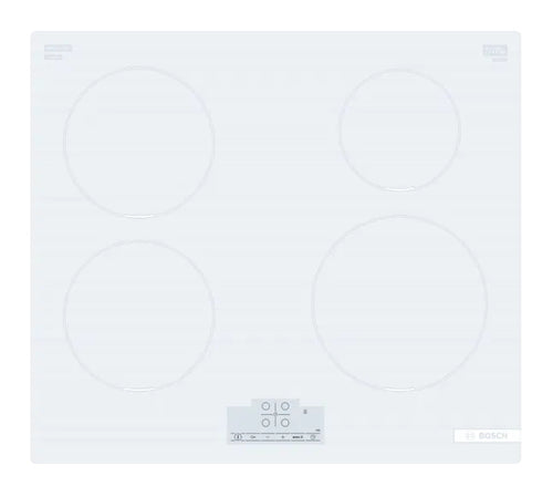 Bosch Serie 4 PIV83KHC1E Hvid Indbygget 59.2 cm Zone induktionskogeplade 4 zone(s)