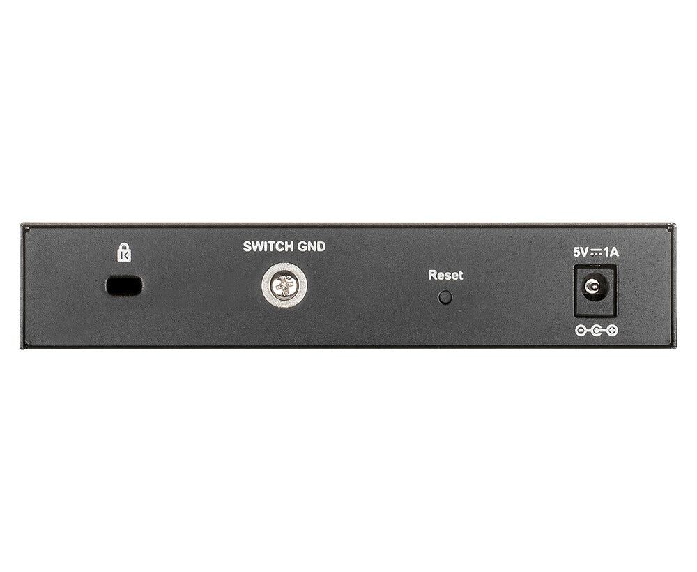 D-Link DGS-1100-08V2 Administreret L2 Gigabit Ethernet (10/100/1000) Sort