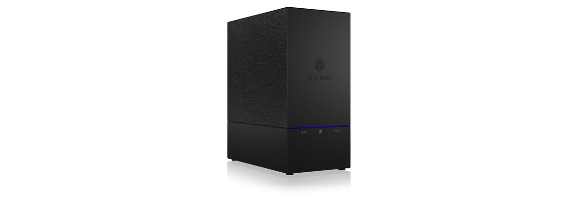 ICY BOX IB-RD3621-C31 disk array 0 TB Desktop Black