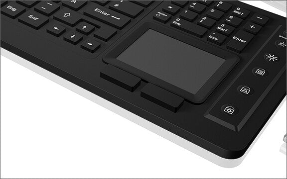 KeySonic KSK-6231INEL keyboard USB QWERTZ German Black