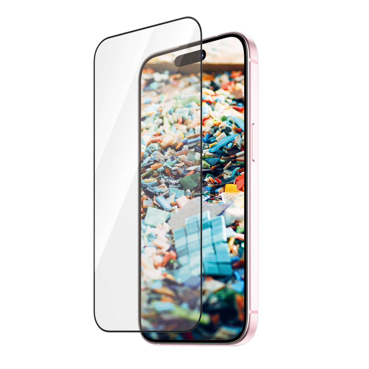 PG RE:FRESH Screen Protector iPhone 15 UWF w/Aligner