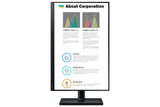 Samsung T45F computerskærm 61 cm (24") 1920 x 1200 pixel WUXGA LCD Sort