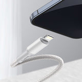 Baseus CATLGD-A02 Lightning kabel 2 m Hvid