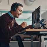 HP Poly Voyager Focus 2 Trådløs Høretelefoner Sort
