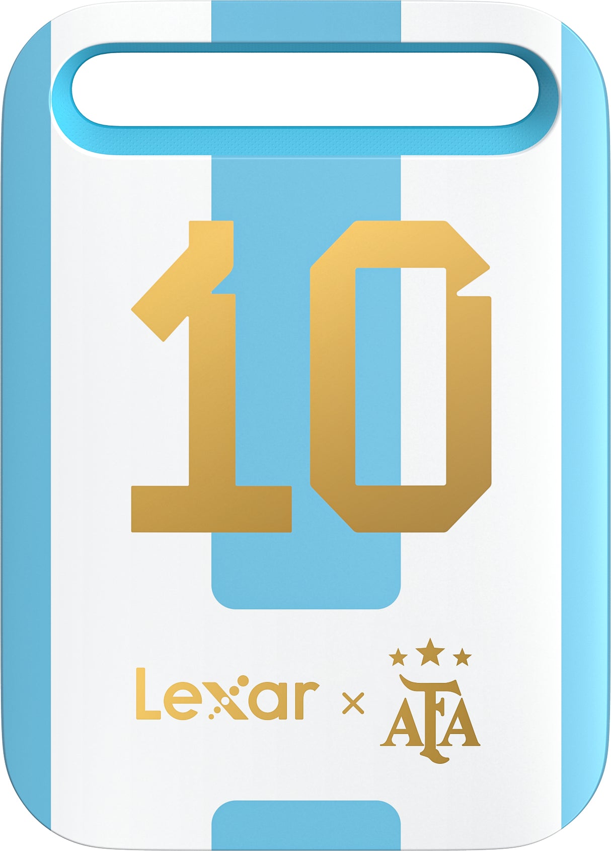Lexar SL260 512 GB USB Type-C 3.2 Gen 1 (3.1 Gen 1) Hvid, Blå
