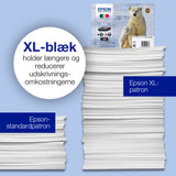 Epson Polar bear 26 isbjørn Claria Premium enkeltpakke fotosort blæk