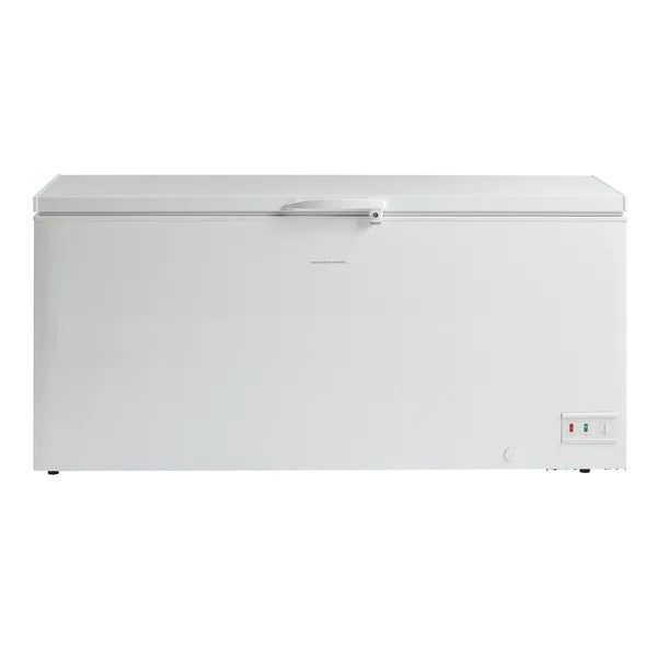 ScanDomestic CF560WE Kummefryser Fritstående 560 L Aluminium, Hvid