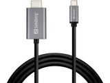 USB-C to HDMI Cable, Silver (2m)
