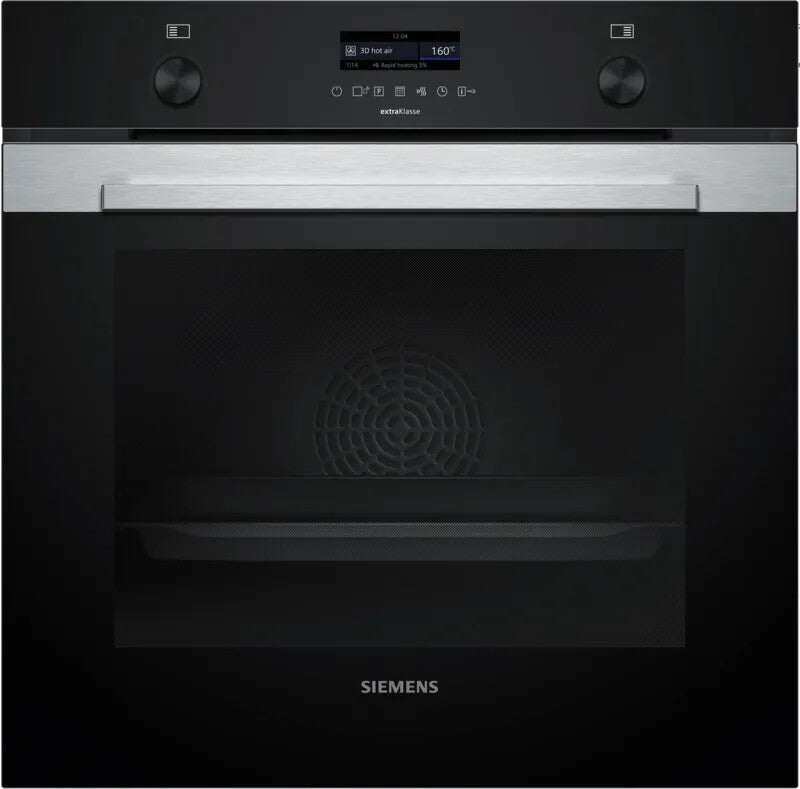 Siemens iQ500 HQ379G6S7 ovn 71 L Sort
