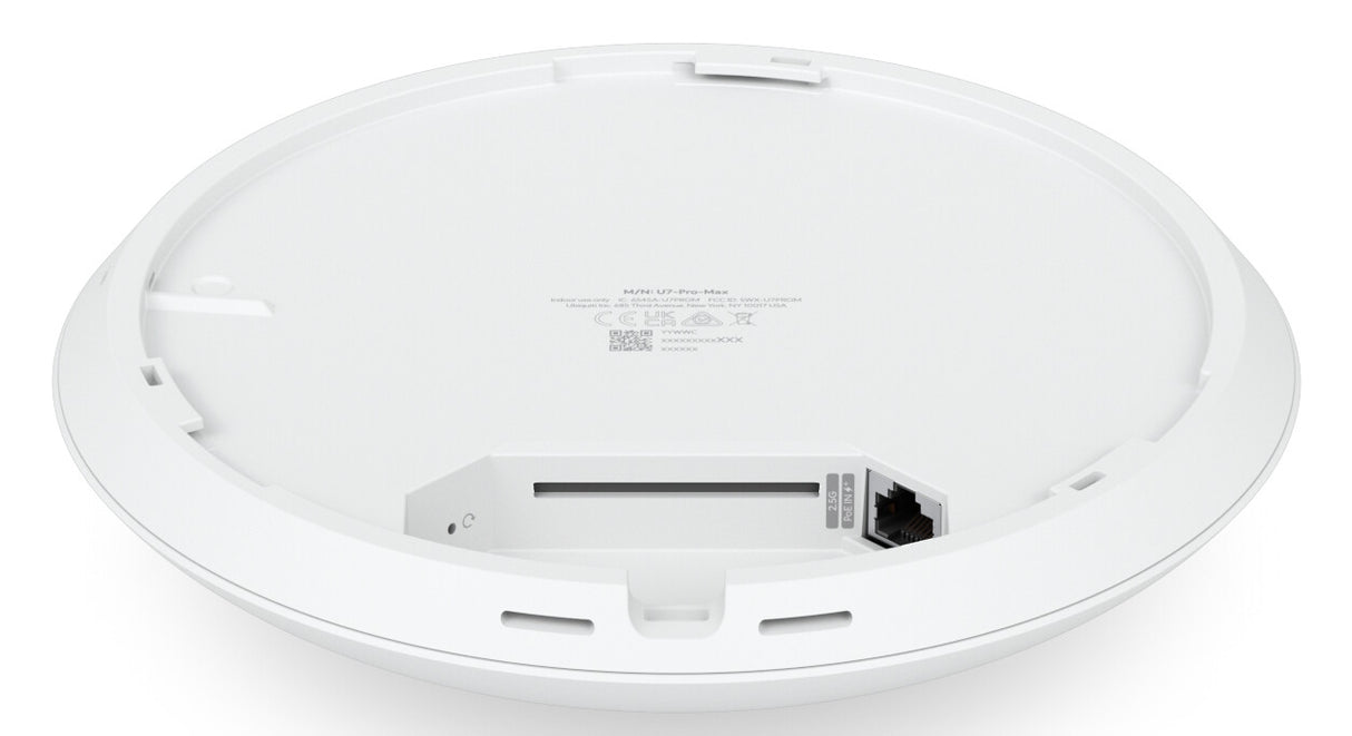 Ubiquiti U7 Pro Max 5700 Mbit/s Hvid Strøm over Ethernet (PoE)
