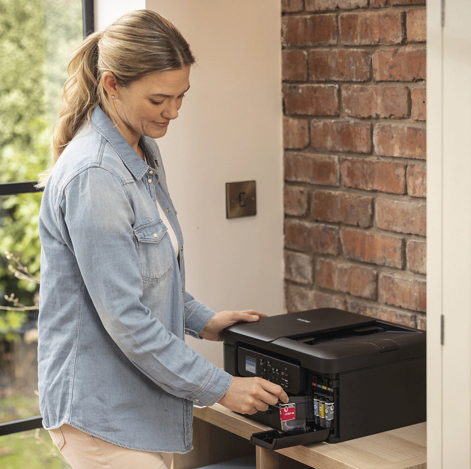 Brother LC521C blækpatron 1 stk Original Blå