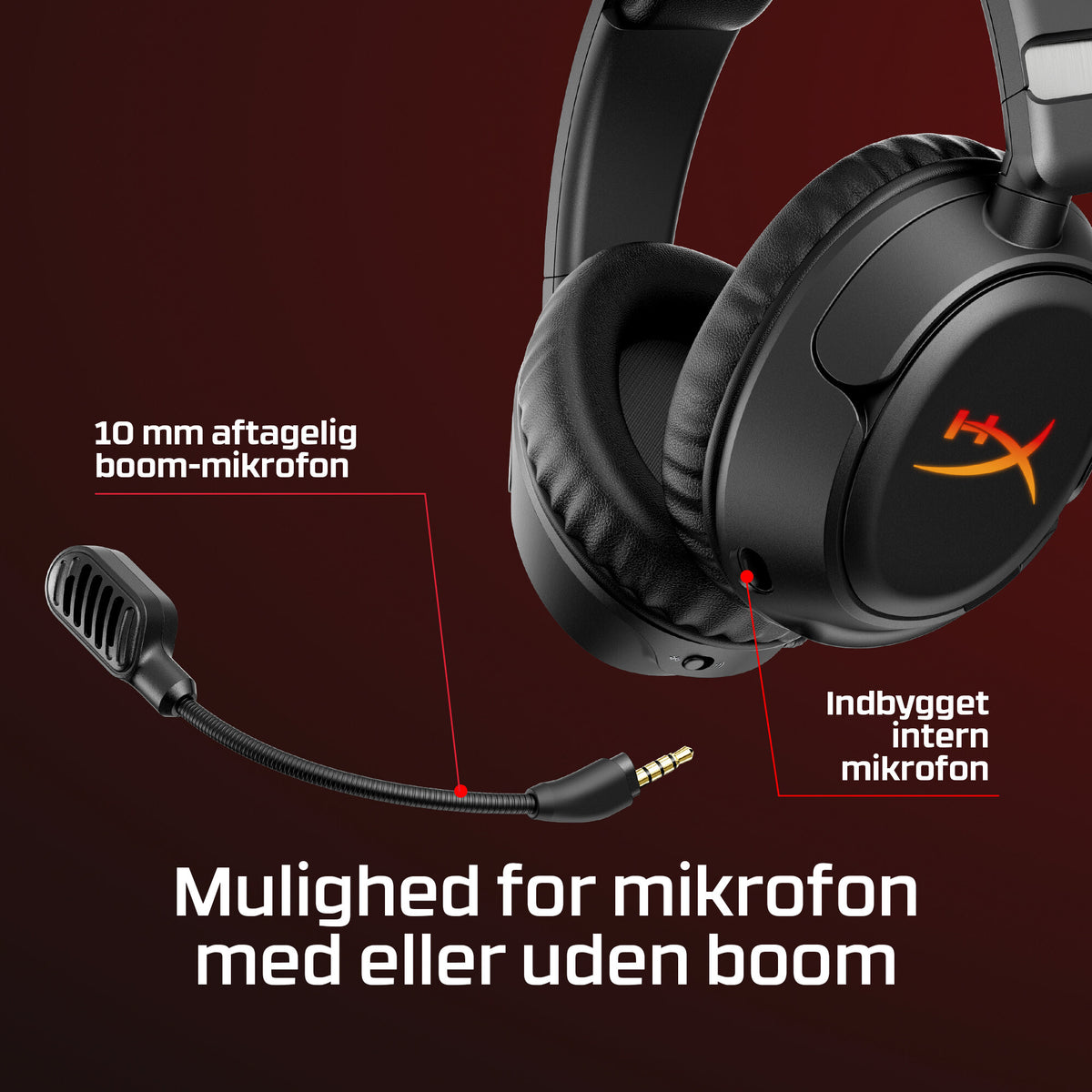 HyperX Cloud Flight 2 - Wireless Gaming Headset (Black)