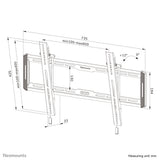 Neomounts WL35-550BL16 tv-beslag 2,18 m (86") Sort