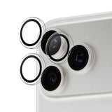 PanzerGlass ® Hoops® Kameralinsebeskytter Transparent iPhone 17 Pro | iPhone 17 Pro Max | iPhone 16 Pro | 16 Pro Max
