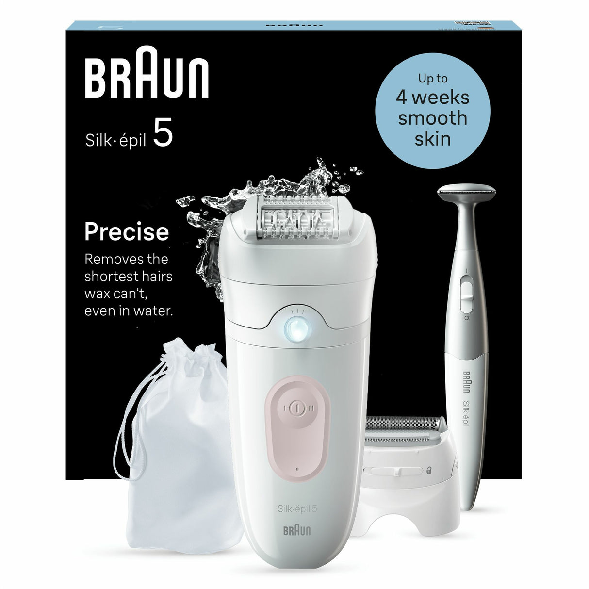 Braun Silk-épil 5 SE5-230 Epilator Hvid/Pink