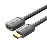 Vention AHCBH HDMI-kabel 2 m HDMI Type A (Standard) Sort
