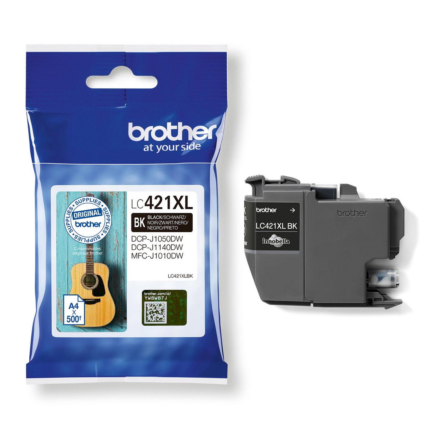 Brother LC421XLBK Black ink cartridge XL