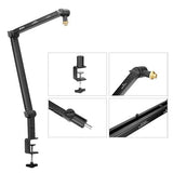 BOYA Holder, Mikrofon Boom Arm (stål) Sort EU