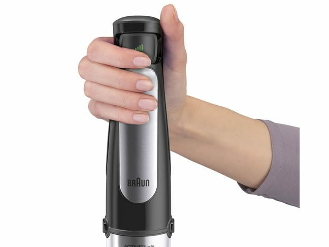 Braun Multiquick 7 MQ 7075X Stavblender Premium sort/børstet rustfrit stål
